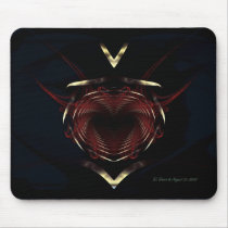 Ribbons Fractal Mousepad mousepads