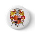 Ribeiro Family Crest buttons