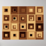 RIBZY / CUBES Retro - Modern Poster posters