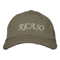 Ricaso Designer Cap embroidered hats by Ricaso_Graphics Ricaso Designer Cap embroidered hats
