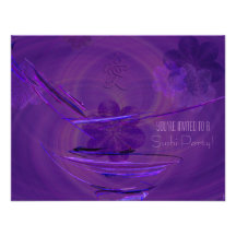 Rice Bowl Art Invitation