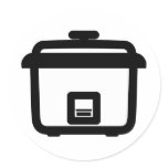 Rice Cooker ~ Japan Style Kitchen Appliance Stickers