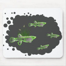 Rice Gambusia Mousepad