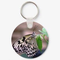 Rice Paper Butterfly I keychains