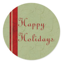 Rice Paper Ribbon Happy Holidays Stickers by mariannegilliand Rice Paper Ribbon Happy Holidays Stickers
