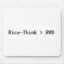 Rice-Think>AVO Mousepad