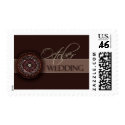 Rich Brown October Wedding stamp