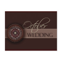 Rich Brown October Wedding postcards by aslentz Rich Brown October Wedding postcards