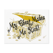 Rich Chest postcards by goldnsun Rich Chest postcards