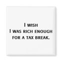 Rich Enough magnets by CaringHearts Rich Enough magnets
