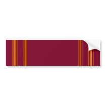 RICH Golden Streak Borders Bumper Stickers