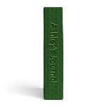 Rich Green Satin Fractal Floral 1.5 inch Binder