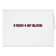 rich greeting card
