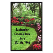 Rich Landscape Lawn Care Business Custom Flyer