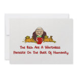 Rich Parasites Custom Invitation