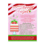 Rich Recipes - SUMPTUOUS STRAWBERRY ANGEL Post Cards