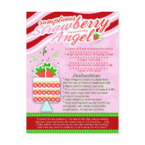 Rich Recipes - SUMPTUOUS STRAWBERRY ANGEL Post Cards