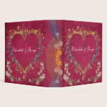Rich Red Avery Binder binders