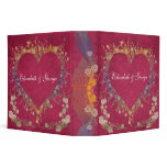 Rich Red Avery Binder