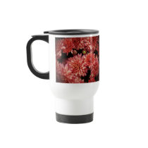 Rich Red Chrysanthemums Mug