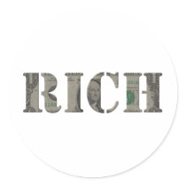 Rich Sticker by Hansas Rich Sticker