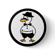 Rich Tux the Duck Buttons