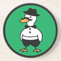 Rich Tux the Duck Coasters