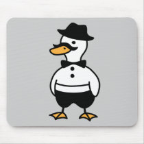 Rich Tux the Duck Mousepad