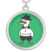Rich Tux the Duck Pendants