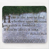 Richard Bach Quote Mousepad mousepads