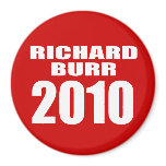 RICHARD BURR FOR SENATE REFRIGERATOR MAGNETS