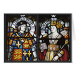 RICHARD III AND QUEEN ANNE OF ENGLAND GREETING CARD