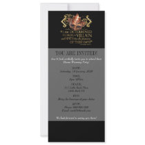 Richard III Quote (Gold Version) Invitation