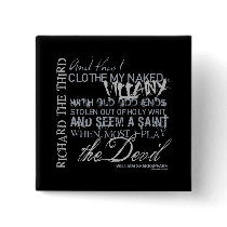 Richard III Villainy Quote Button