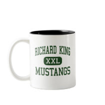 Richard King - Mustangs - High - Corpus Christi mugs by customteamsportswear Richard King - Mustangs - High - Corpus Christi mugs