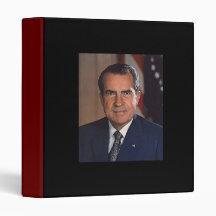 Richard M. Nixon 37th President 3 Ring Binder