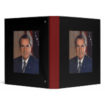 Richard M. Nixon 37th President 3 Ring Binder