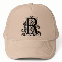 Richard or Ramona - R Monogram hats by Zenyaris Richard or Ramona - R Monogram hats
