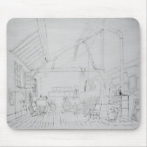 Richard Parkes Bonington's studio in Paris Mousepad
