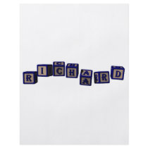 Richard toy blocks in blue flyers by toyblocks Richard toy blocks in blue flyers