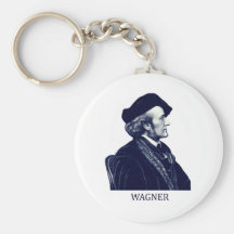 Richard Wagner, blue Keychains