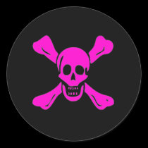 Richard Worley-Pink stickers