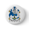 Richardson Family Crest buttons by coatsofarms Richardson Family Crest buttons