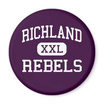 Richland - Rebels - High - North Richland Hills magnets