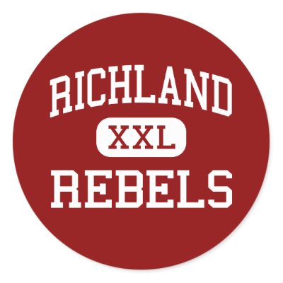 Show your support for the Richland High School Rebels while looking sharp.