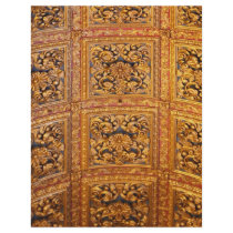 Richly decorated ceiling flyers