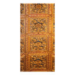 Richly decorated ceiling custom photo card