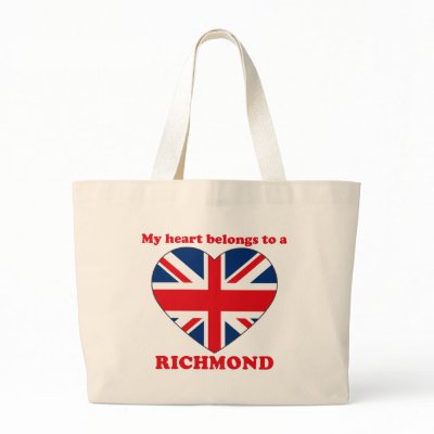 Richmond Canvas Bag by ValentinesDayTshirts