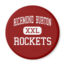 Richmond Burton - Rockets - Community - Richmond magnets by customteamsportswear Richmond Burton - Rockets - Community - Richmond magnets