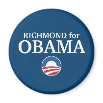 RICHMOND for Obama custom your city personalized magnets by funnycustomtshirts RICHMOND for Obama custom your city personalized magnets